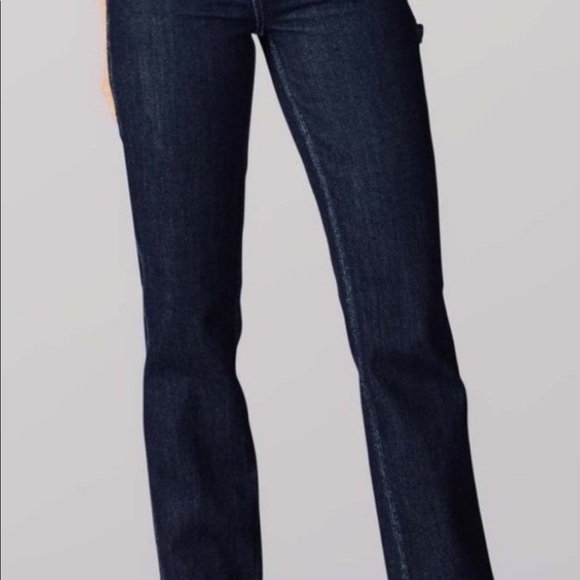 NWT Lee Vintage Modern High Rise Dungaree Ankle Carpenter Jeans - Picture 5 of 6